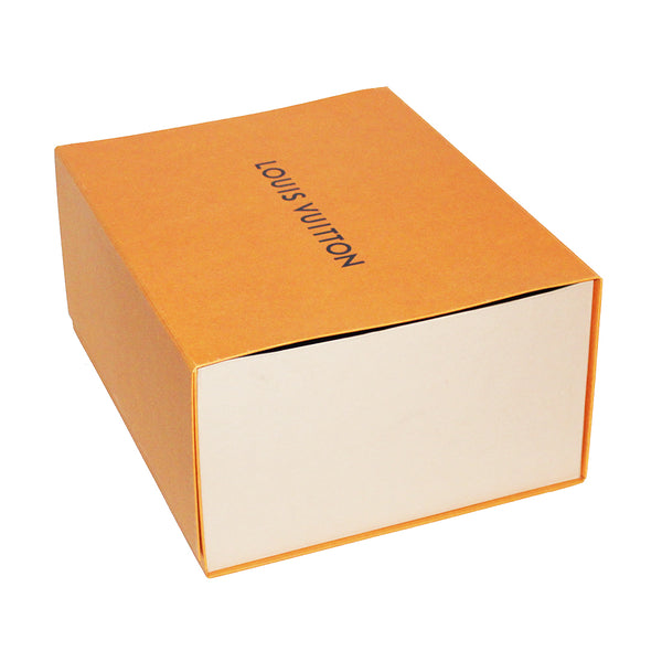 Grande boîte publicitaire en carton vide Louis Vuitton 40 cm x 33 cm x 19 cm