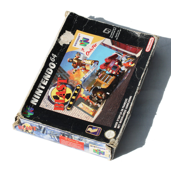 Jeu vidéo cartouche Nintendo 64 N64 Blast Corps en boîte PAL (1997)