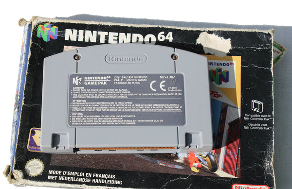 Jeu vidéo cartouche Nintendo 64 N64 Blast Corps en boîte PAL (1997)