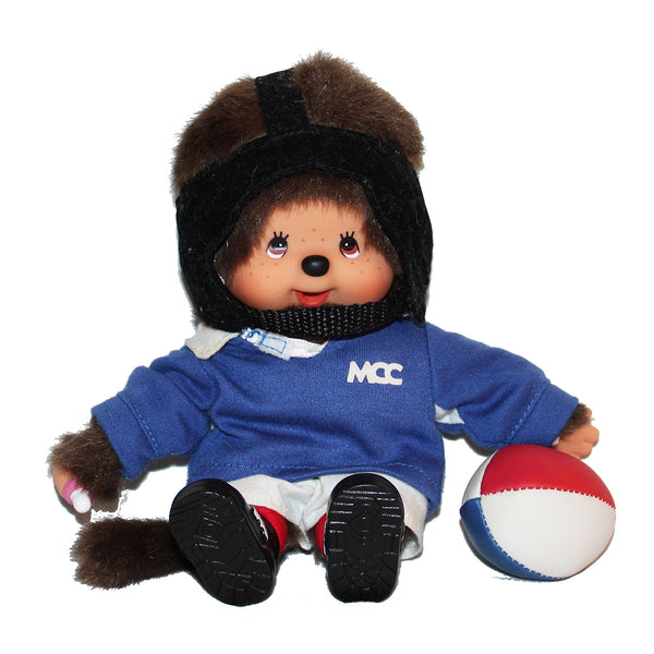 Peluche Kiki rugbyman équipe de France Coupe du Monde 2007