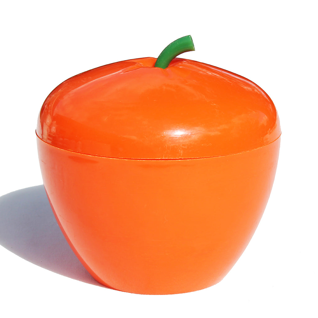 Seau à glaçons, pomme orange années 70 Vintage Seau à glaçons, pomme orange années 70 Vintage