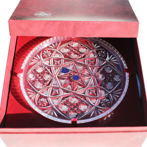 Service à vodka vintage en cristal de Gusevsky / Ministère de la Défense de la Fédération de Russie