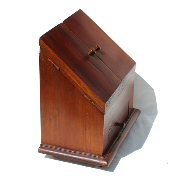 Ancien petit meuble de notaire / Trieur / Boîte d'écriture / à courrier