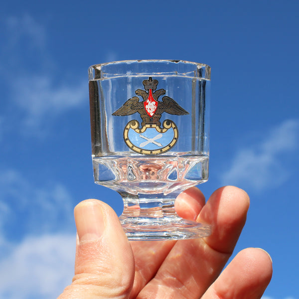 Service à vodka vintage en cristal de Gusevsky / Ministère de la Défense de la Fédération de Russie