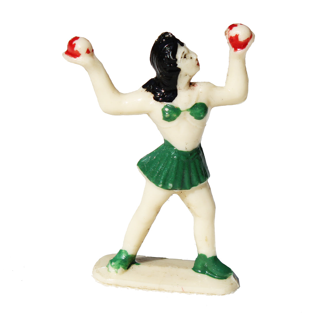 Figurine publicitaire plastique Café Nadi Le Cirque : la jongleuse