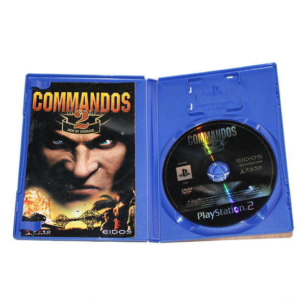 Jeu vidéo Playstation PS2 Commando 2 Men of Courage (2002) complet