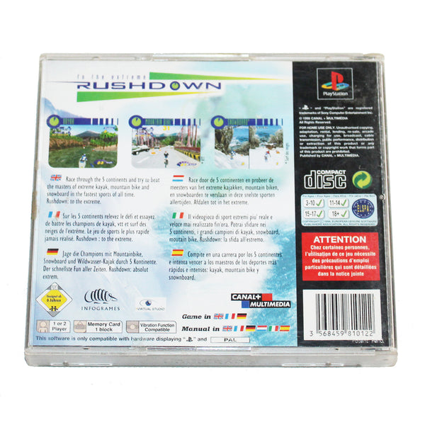 Jeu vidéo Playstation PS1 PAL To the Extreme Rushdown sans notice