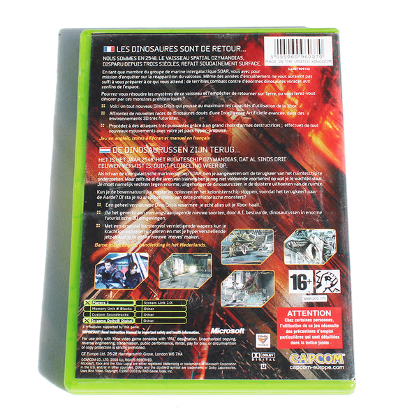 Jeu vidéo Xbox Dino Crisis 3 ( 2003 ) PAL / sans notice