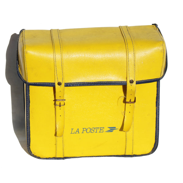 Sacoche vélo vintage La Poste – CAT ARMOR – Jaune – Facteur