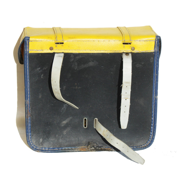 Sacoche vélo vintage La Poste – CAT ARMOR – Jaune – Facteur