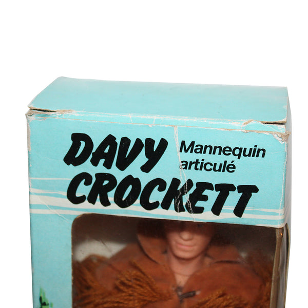 Jouet vintage mannequin articulé Davy Crockett Orli Jouet Walt Disney ( 1986 )
