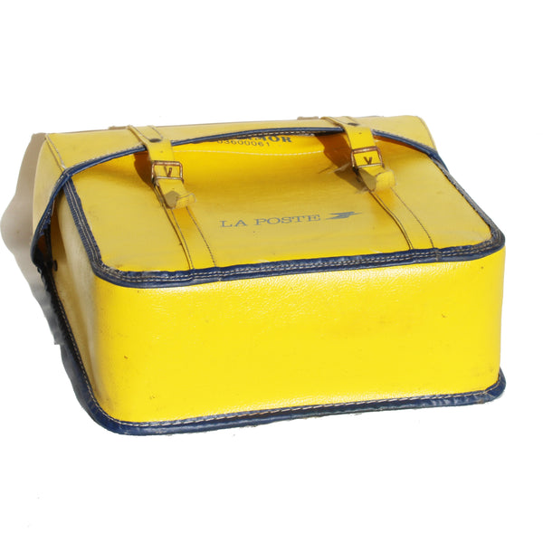 Sacoche vélo vintage La Poste – CAT ARMOR – Jaune – Facteur