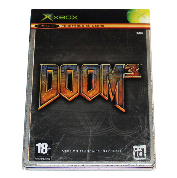 Jeu vidéo Xbox Doom 3 / Limited Collector's Edition complet ( 2005 ) PAL FR