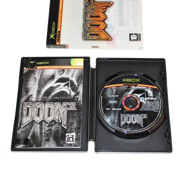 Jeu vidéo Xbox Doom 3 / Limited Collector's Edition complet ( 2005 ) PAL FR