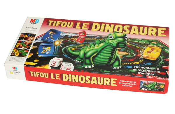 Jeu de société Tifou le Dinosaure vintage Tifou MB Jeux ( 1989 )