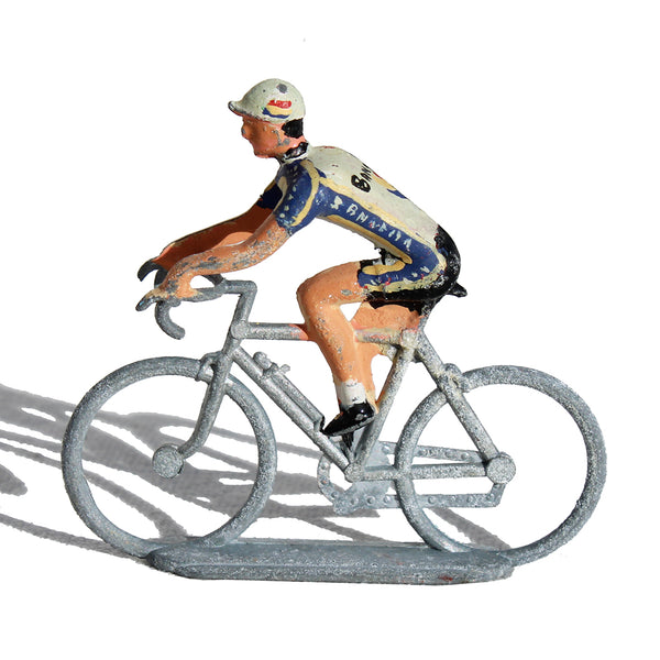 Figurine coureur cycliste Salza / Tour de France / maillot Banesto
