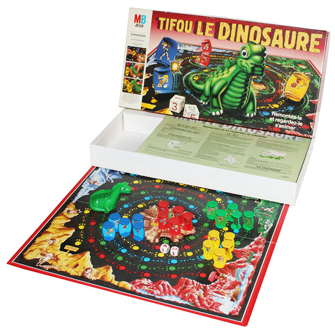Jeu de société Tifou le Dinosaure vintage Tifou MB Jeux ( 1989 )