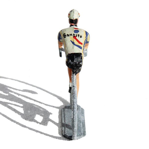 Figurine coureur cycliste Salza / Tour de France / maillot Banesto