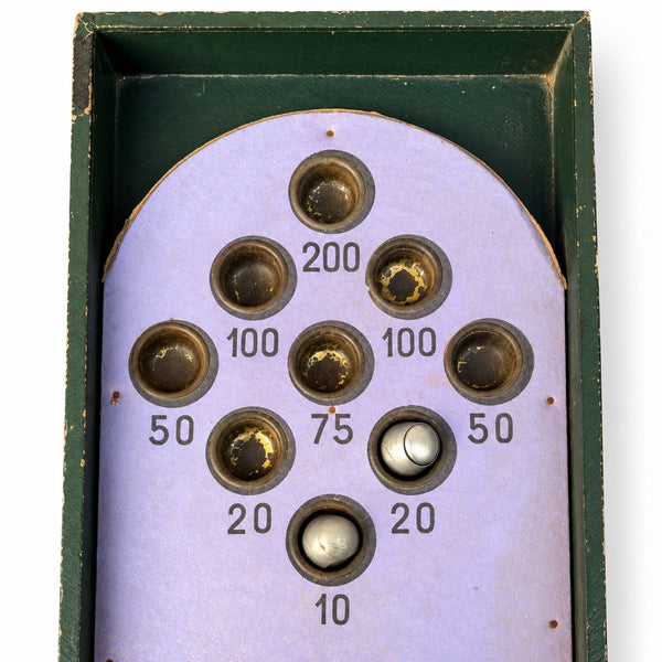 Ancien jeu de comptoir La Baraquette – Jeu des Culbutants, N. K. Atlas Paris (vers 1904-1920)