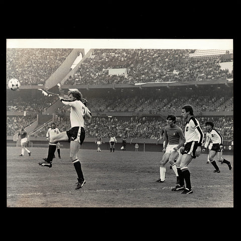 Photo de presse AFP match Italie - Autriche Paolo Rossi Coupe du monde de Football Argentina 1978