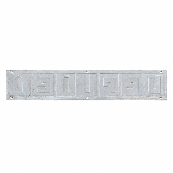 Plaque ancienne BERLIET en aluminium peint – Signalétique automobile vintage