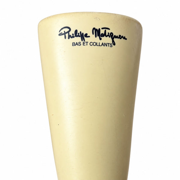 Présentoir de magasin ancien Philippe Matignon pour bas et collants