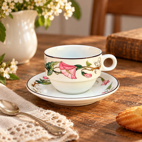Tasse à café Villeroy & Boch Palermo en VITRO-Porcelaine, décor floral
