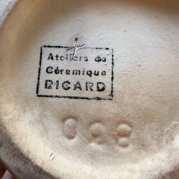 Pichet RICARD ANISETTE 1 litre en céramique – vintage