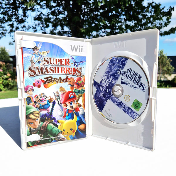 Jeu vidéo Nintendo Wii Super Smash Bros Brawl complet