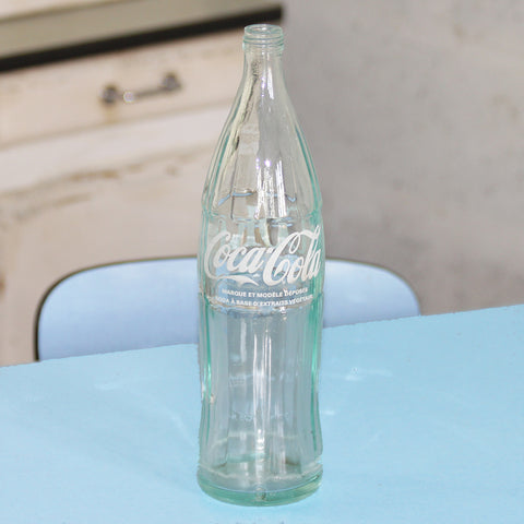 Bouteille vintage de Coca Cola Coke vide 100 cl ( sans bouchon )