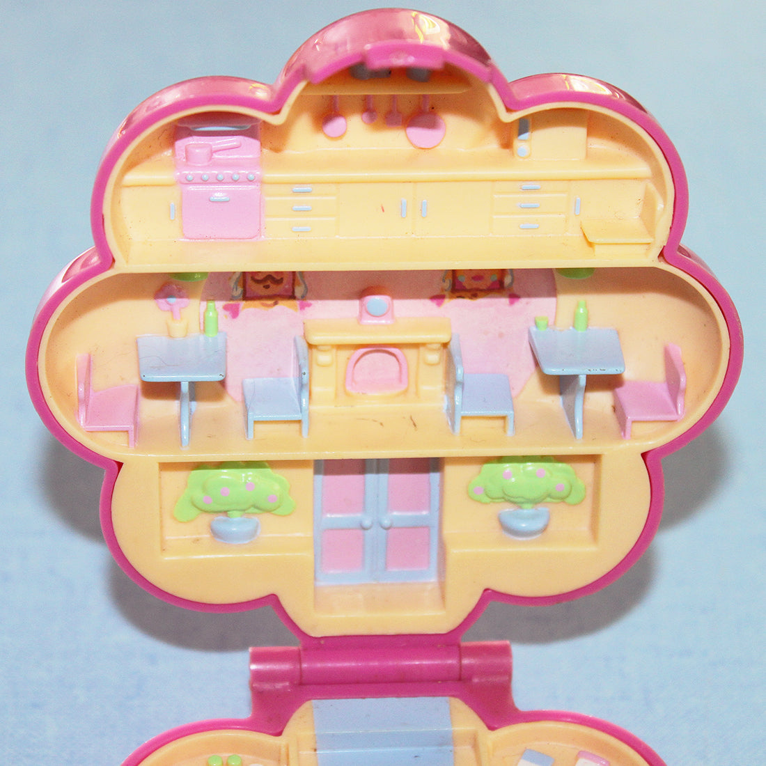 Polly Pocket – Mr. Fry's Restaurant – Bluebird Toys – 1990, Occasion
