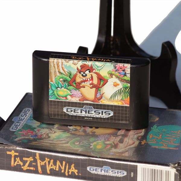 Jeu vidéo Sega Megadrive Taz Mania Genesis version US ( 1992 ) complet