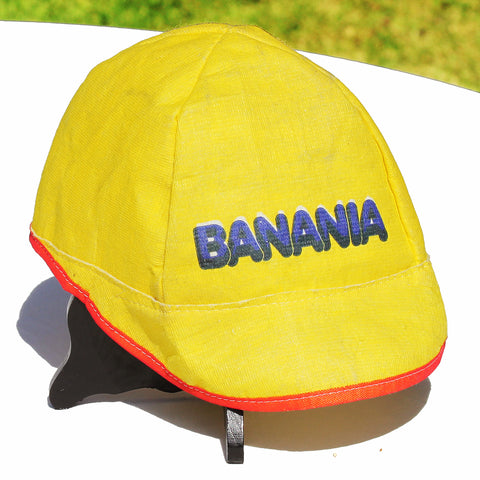 Casquette publicitaire Banania vintage de la caravane du Tour de France