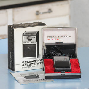 Rasoir électrique vintage Remington modèle 465-50 en boîte