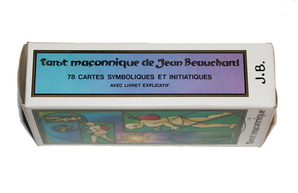 Jeu de Tarot Maçonnique Grimaud édition de 1987 + livre Jean Beauchard