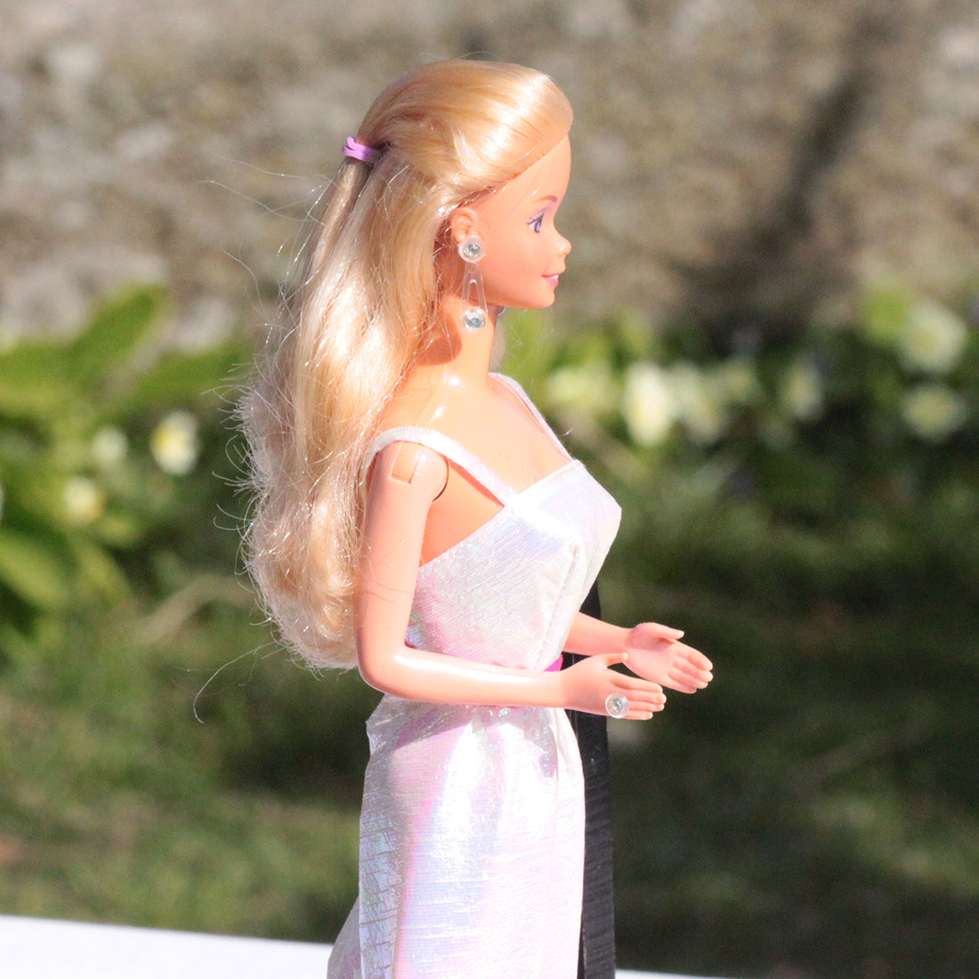 Poupée Barbie Crystal - Édition 1992 Par Mattel - Occasion - État D'après Photos