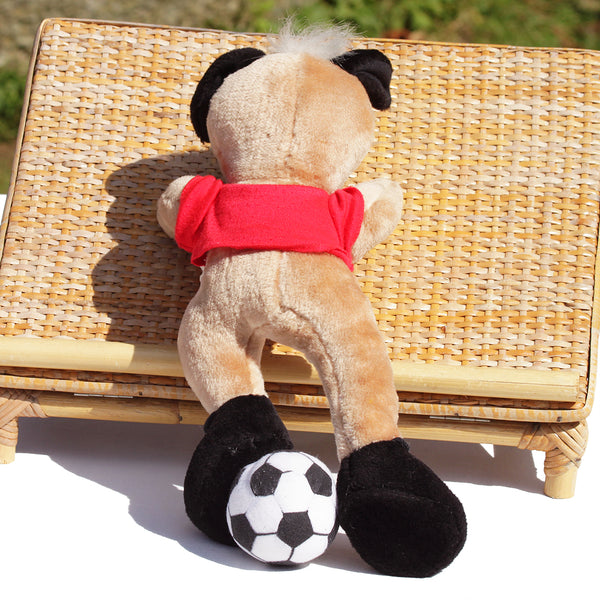 Peluche mascotte officielle Striker world Cup football USA 94