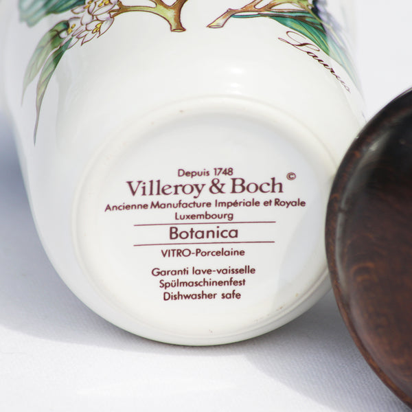 Ensemble de 2 petits pots à épices Villeroy & Boch modèle Botanica