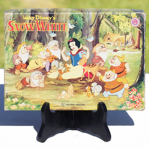 Ancienne boîte de jeu tampons Disney Blanche Neige Multiprint Milano