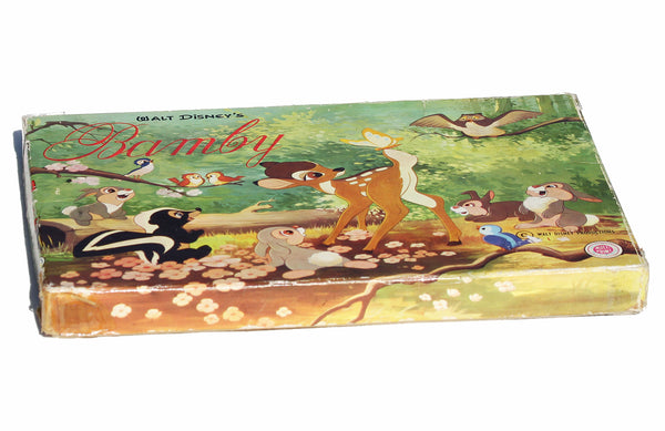 Ancienne boîte de jeu tampons Disney Bambi Multiprint Milano