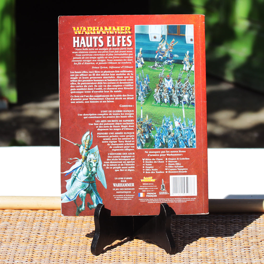 Livre d'Armée Hauts Elfes Warhammer | Conflit armé Livre d'Armée Hauts Elfes Warhammer | Conflit armé