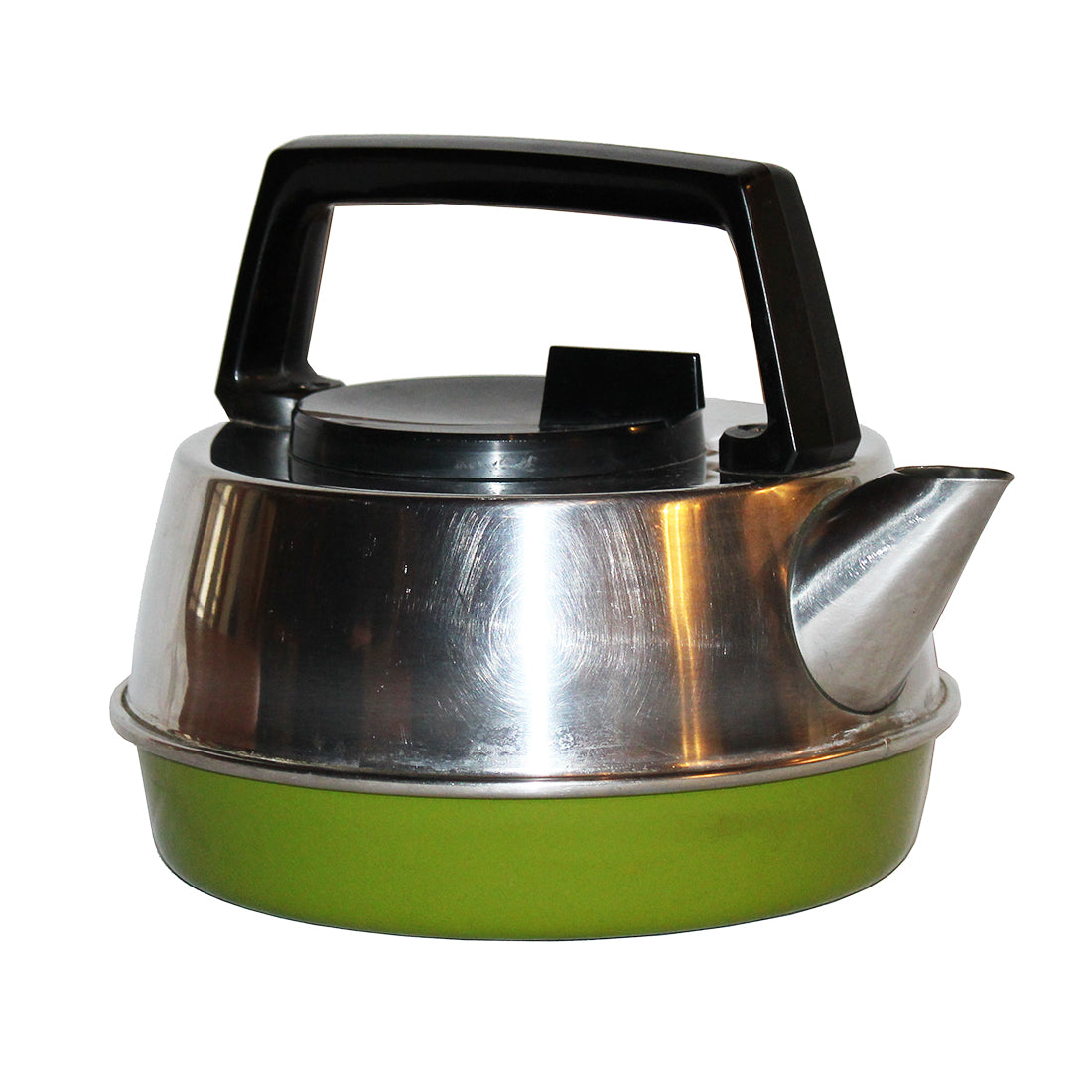 Bouilloire/théière En émail à Pois Rouges - 1,1 L, Compatible Induction, Gaz, électrique - Style Rétro - 8