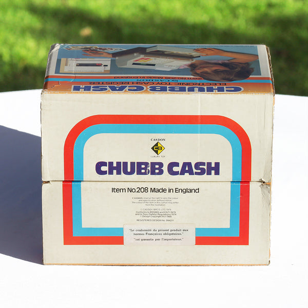 Jouet vintage caisse enregistreuse Chubb Cash by Casdon made in England