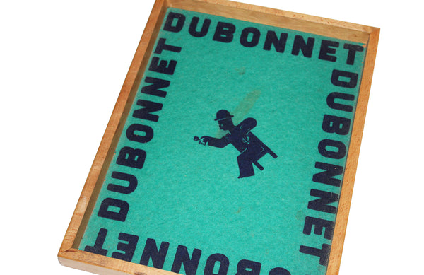 Ancien jeu de comptoir piste de dés publicitaire des vins Dubonnet