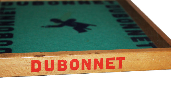 Ancien jeu de comptoir piste de dés publicitaire des vins Dubonnet