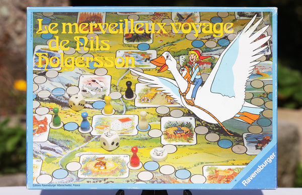 Jeu de société vintage Le merveilleux voyage de Nils Holgersson ( 1984 )