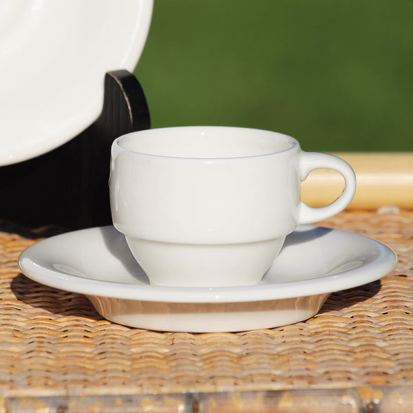 Duo de tasses à café + soucoupes Villeroy & Boch modèle Dune