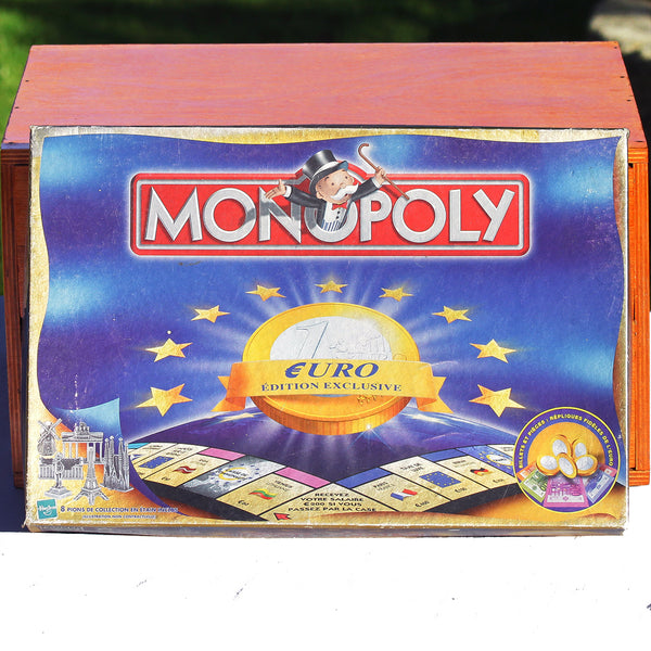 Jeu de société Monopoly Euro édition exclusive de 1999 ( Hasbro )