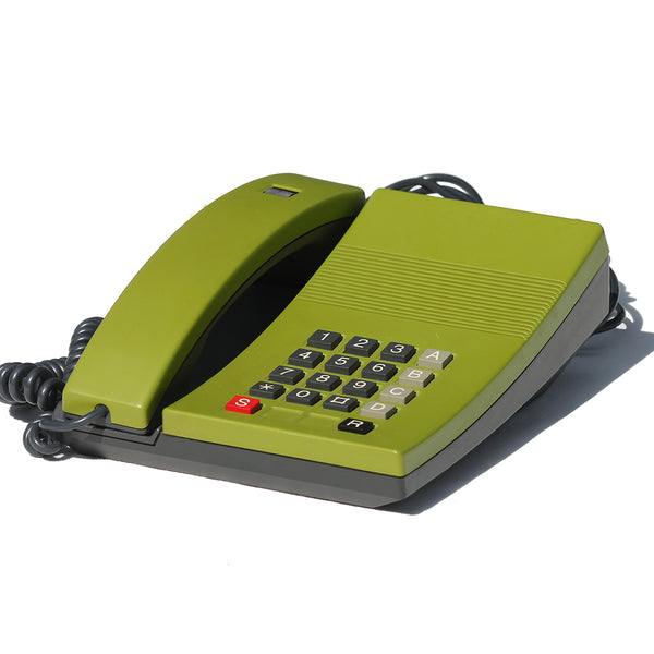 Téléphone PTT vintage Digitel 2000 vert CGCT de 1981