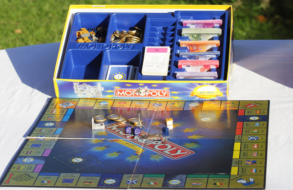 Jeu de société Monopoly Euro édition exclusive de 1999 ( Hasbro )